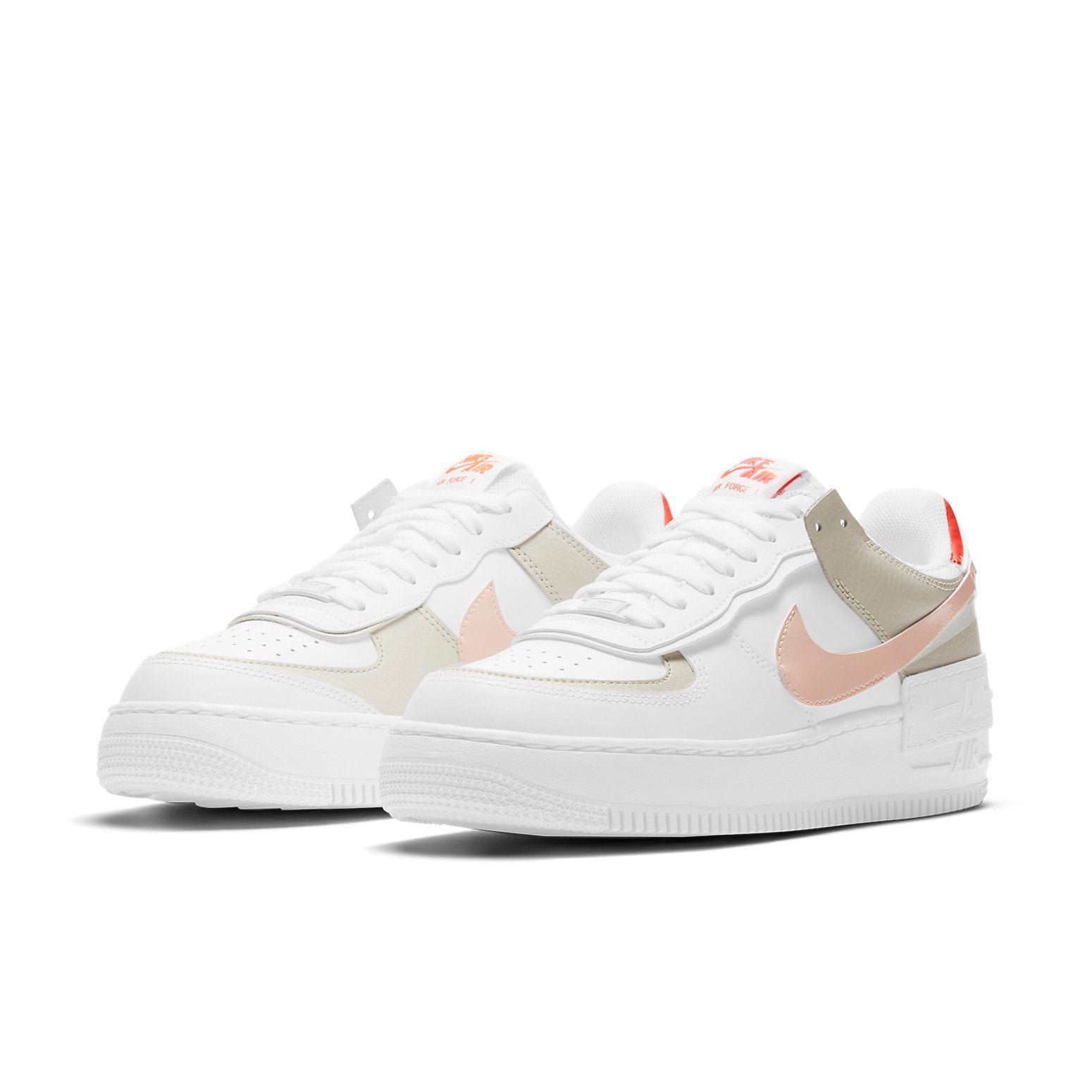Nike Air Force 1 Low Shadow White Bright Mango