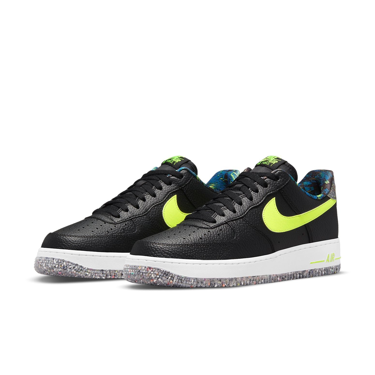 Nike Air Force 1 Low Black Volt