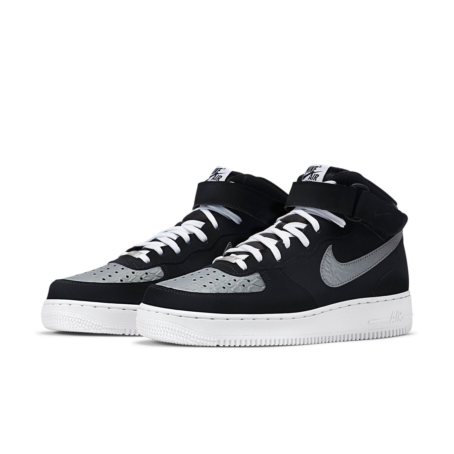 Nike Air Force 1 Mid 07 Black Cool Grey