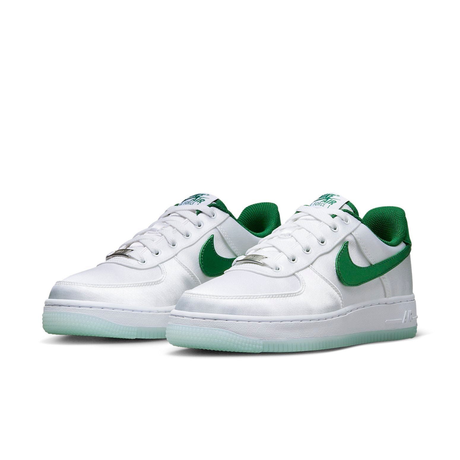 Nike Air Force 1 Low 07 Satin White Pine Green