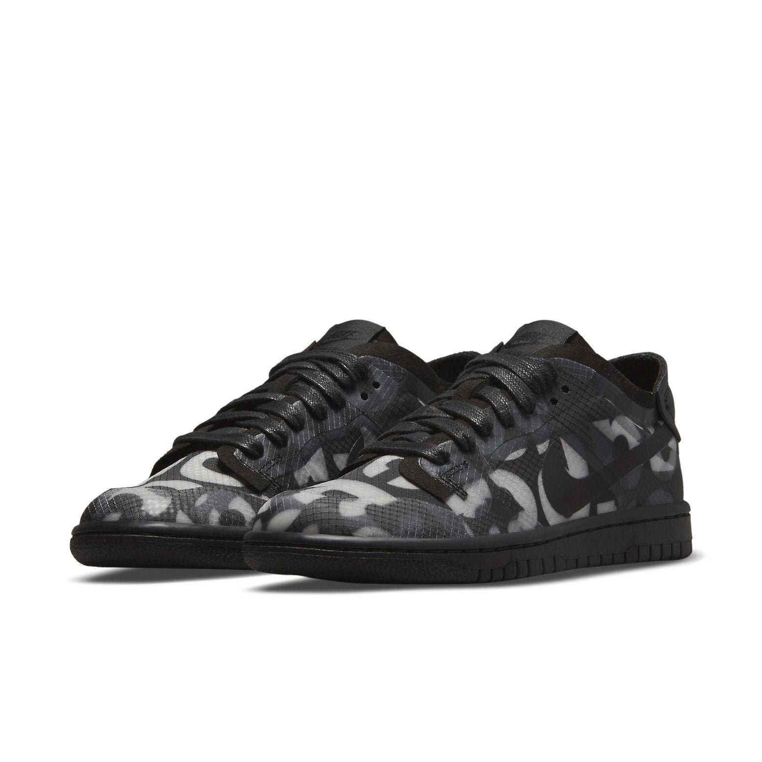 Nike COMME des GARCONS x Dunk Low Monogram Print