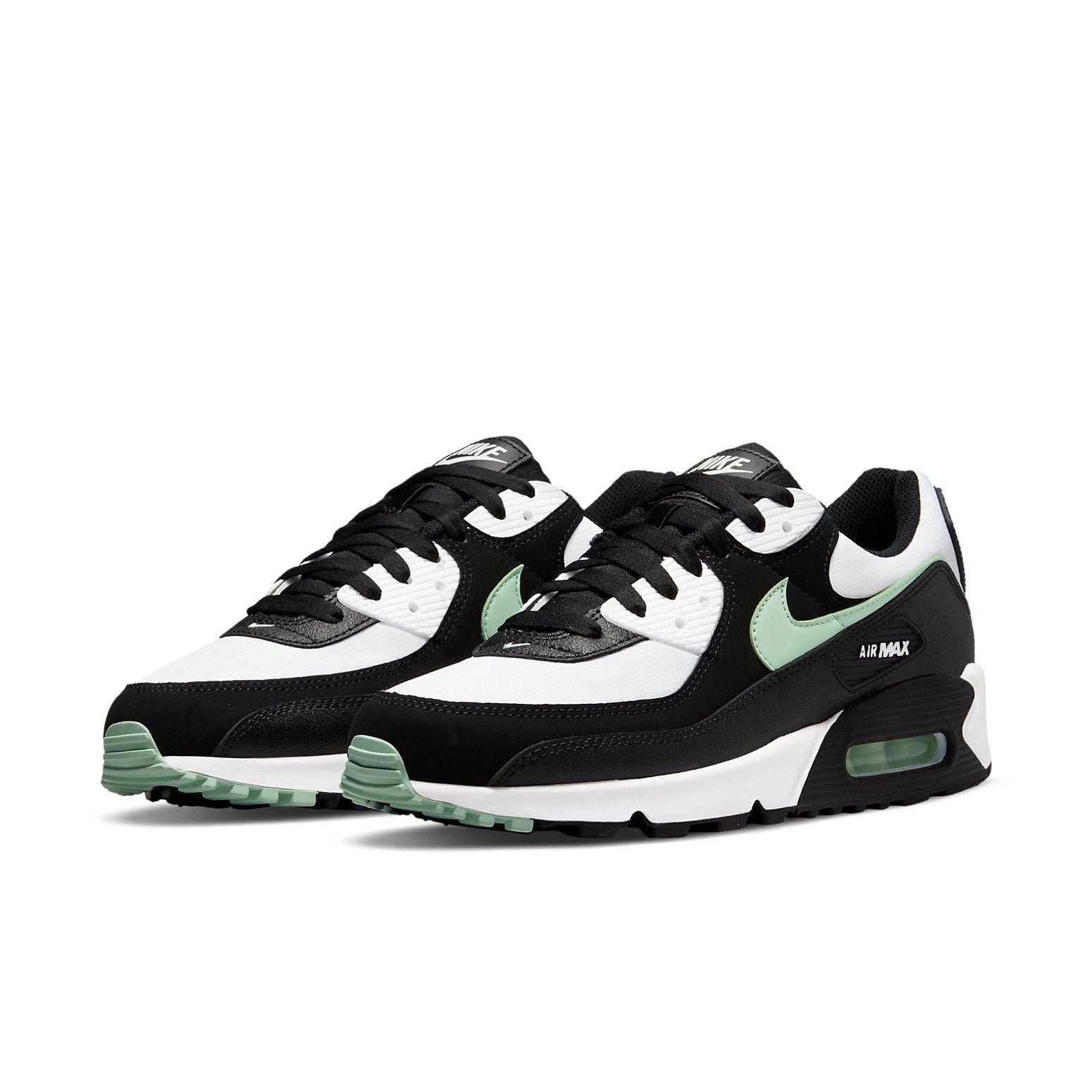 Nike Air Max 90 Black White Green