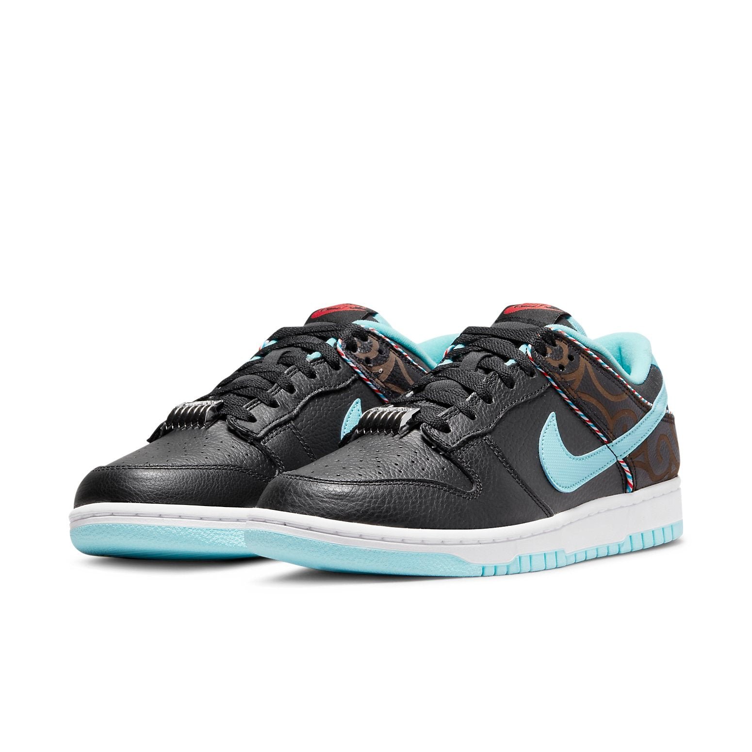 Nike Dunk Low SE Barber Shop Black