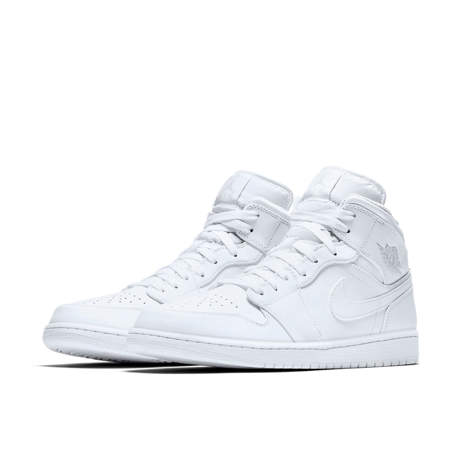 Air Jordan 1 Retro Mid White Pure Platinum