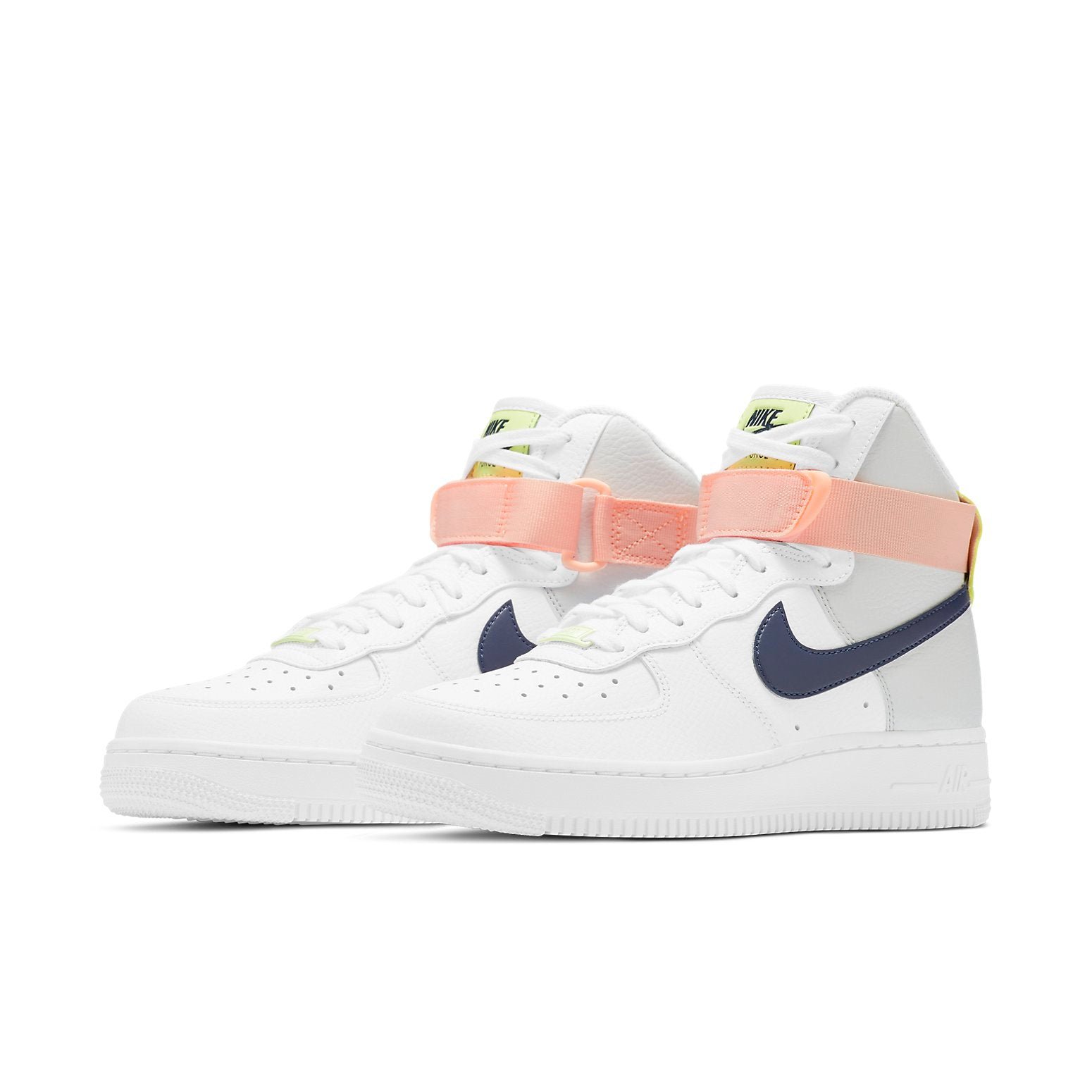 Nike Air Force 1 High White Midnight Navy