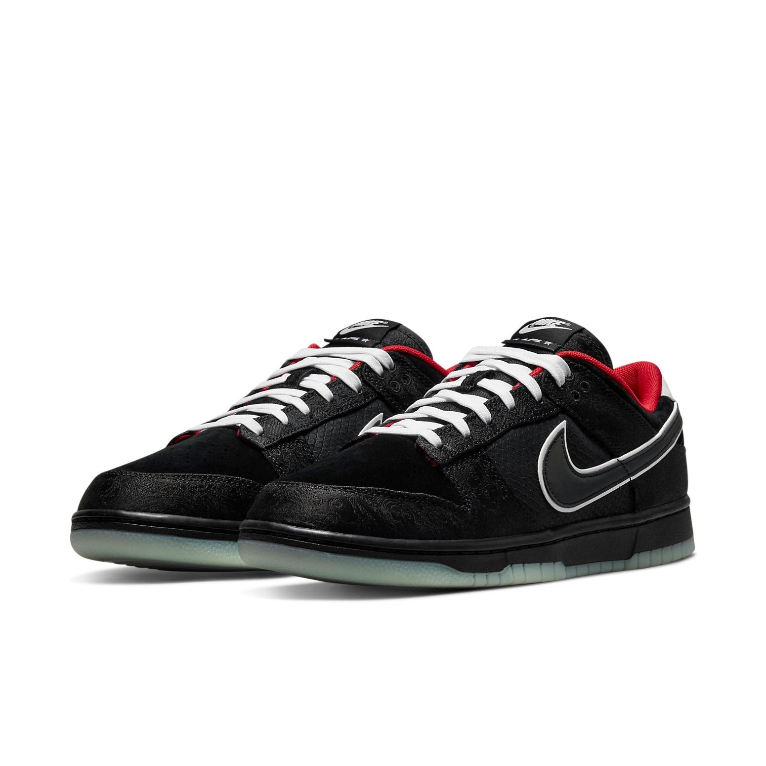 Nike LPL x Dunk Low Black White Red