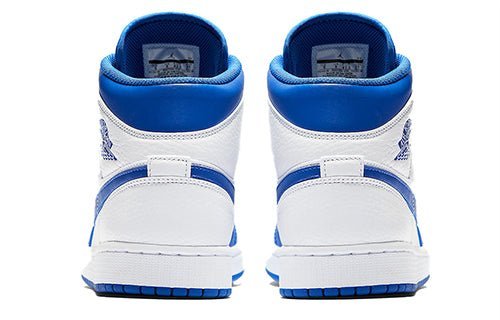 Air Jordan 1 Mid Hyper Royal White
