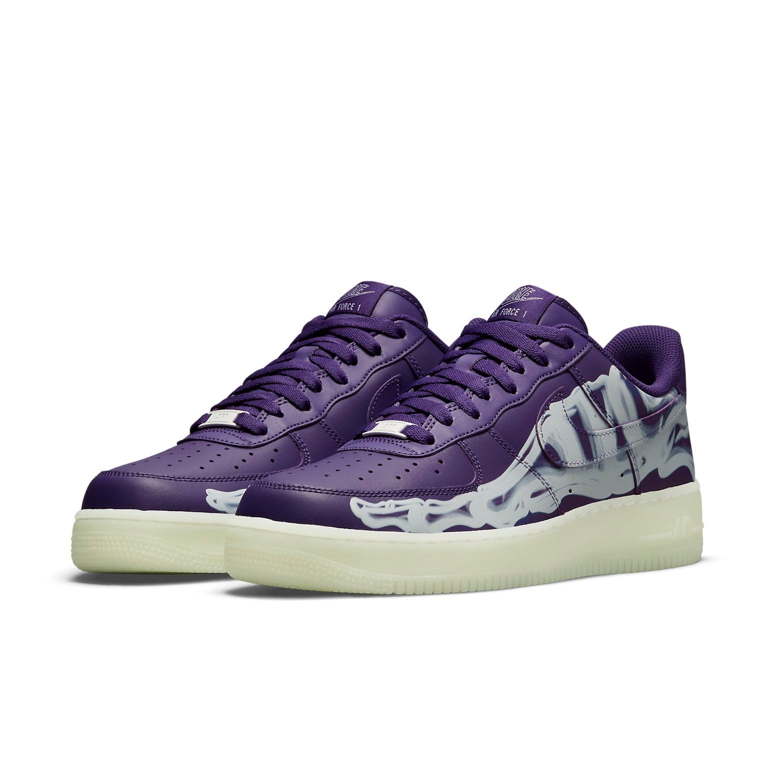 Nike Air Force 1 Low Purple Skeleton