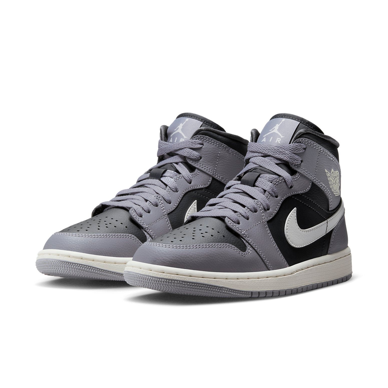 Air Jordan 1 Mid Cement Grey