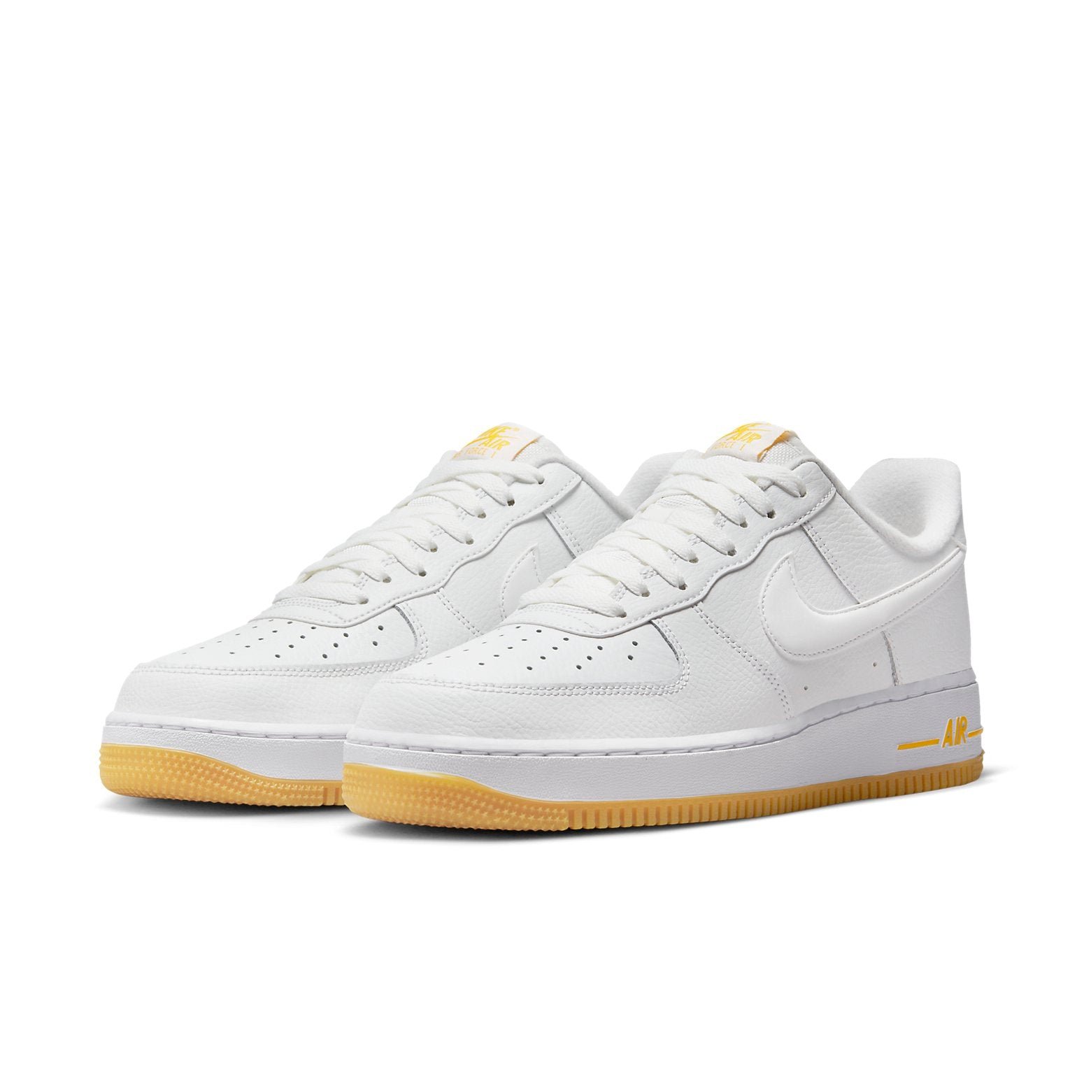Nike Air Force 1 Low 07 White University Gold Gum