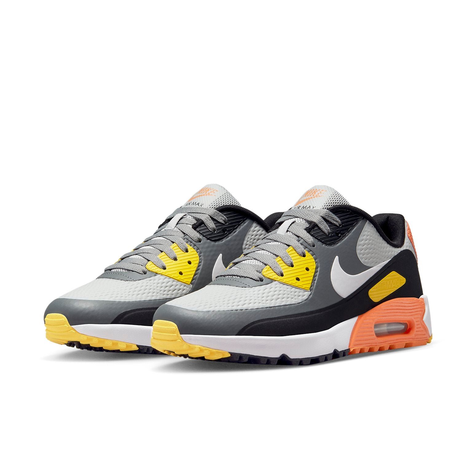 Nike Air Max 90 Golf Smoke Grey Black Orange