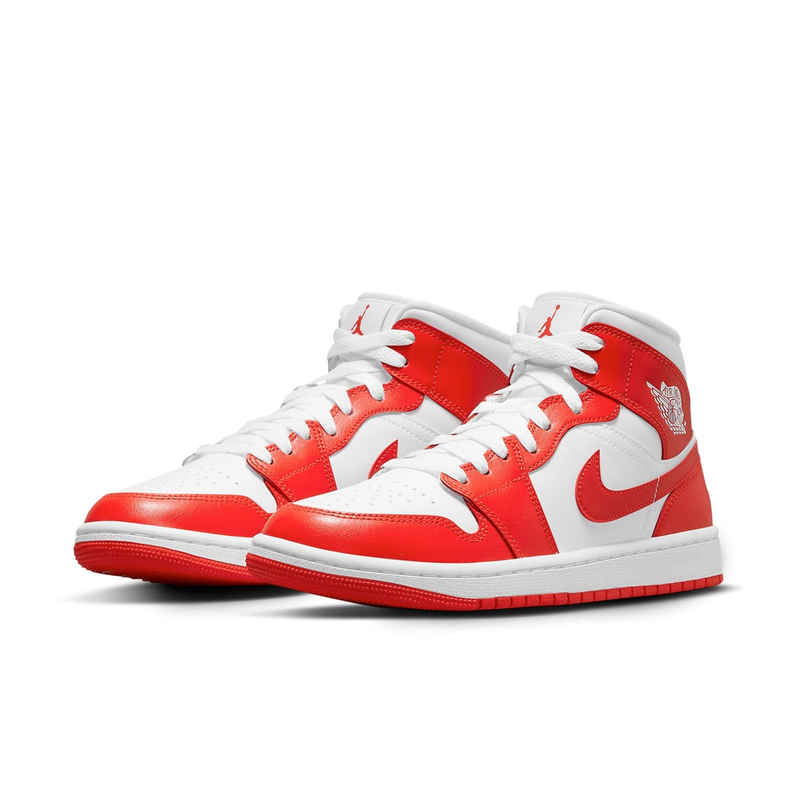 Air Jordan 1 Mid Habanero Red