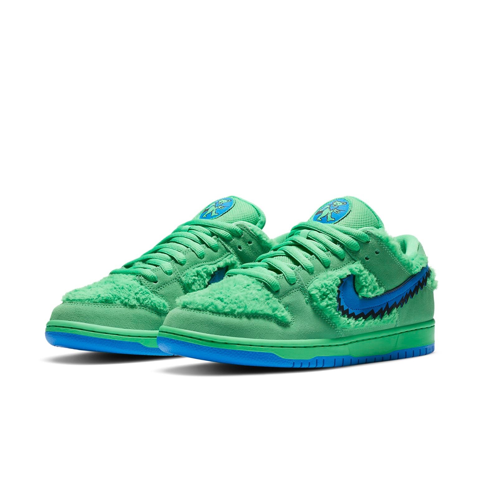 Nike x Grateful Dead SB Dunk Low Green Bear