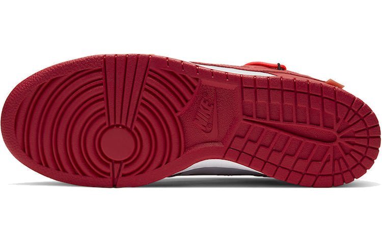Nike OffWhite x Dunk Low University Red