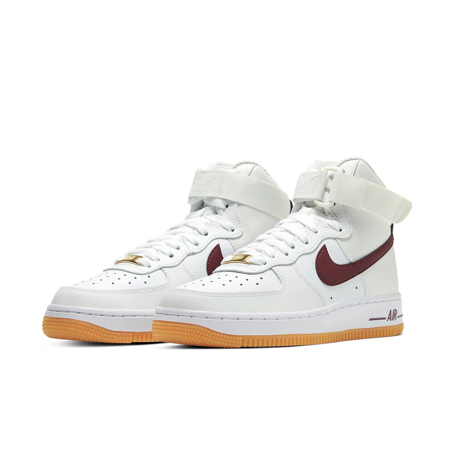 Nike Air Force 1 High White Night Maroon