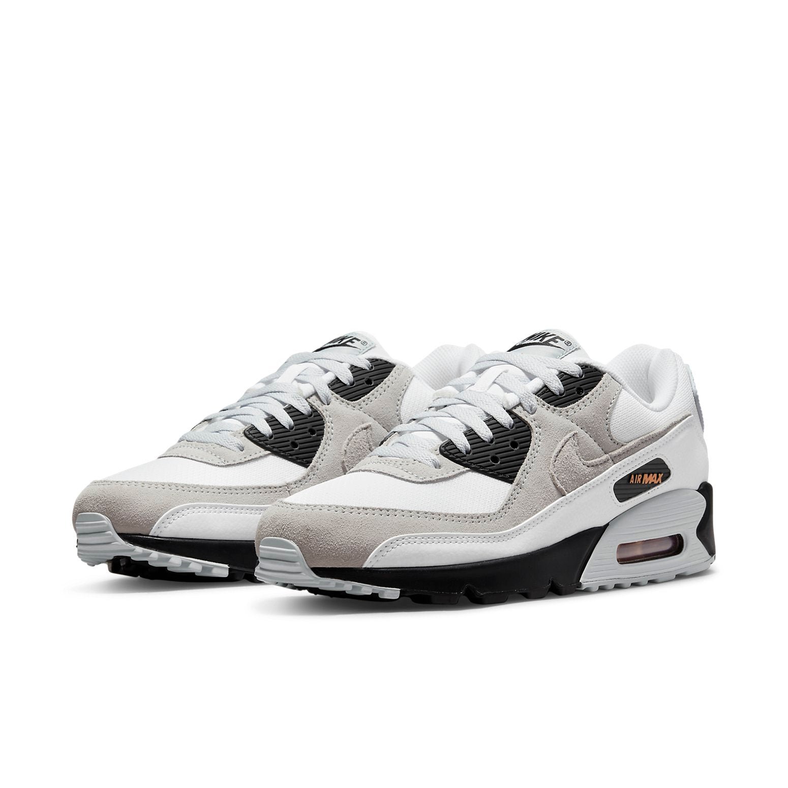 Nike Air Max 90 White Black Hot Curry