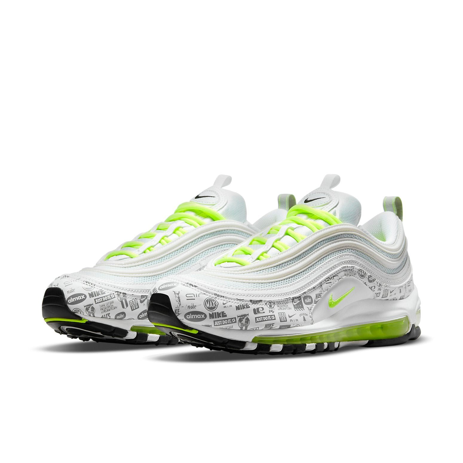 Nike Air Max 97 Reflective Logo White Volt