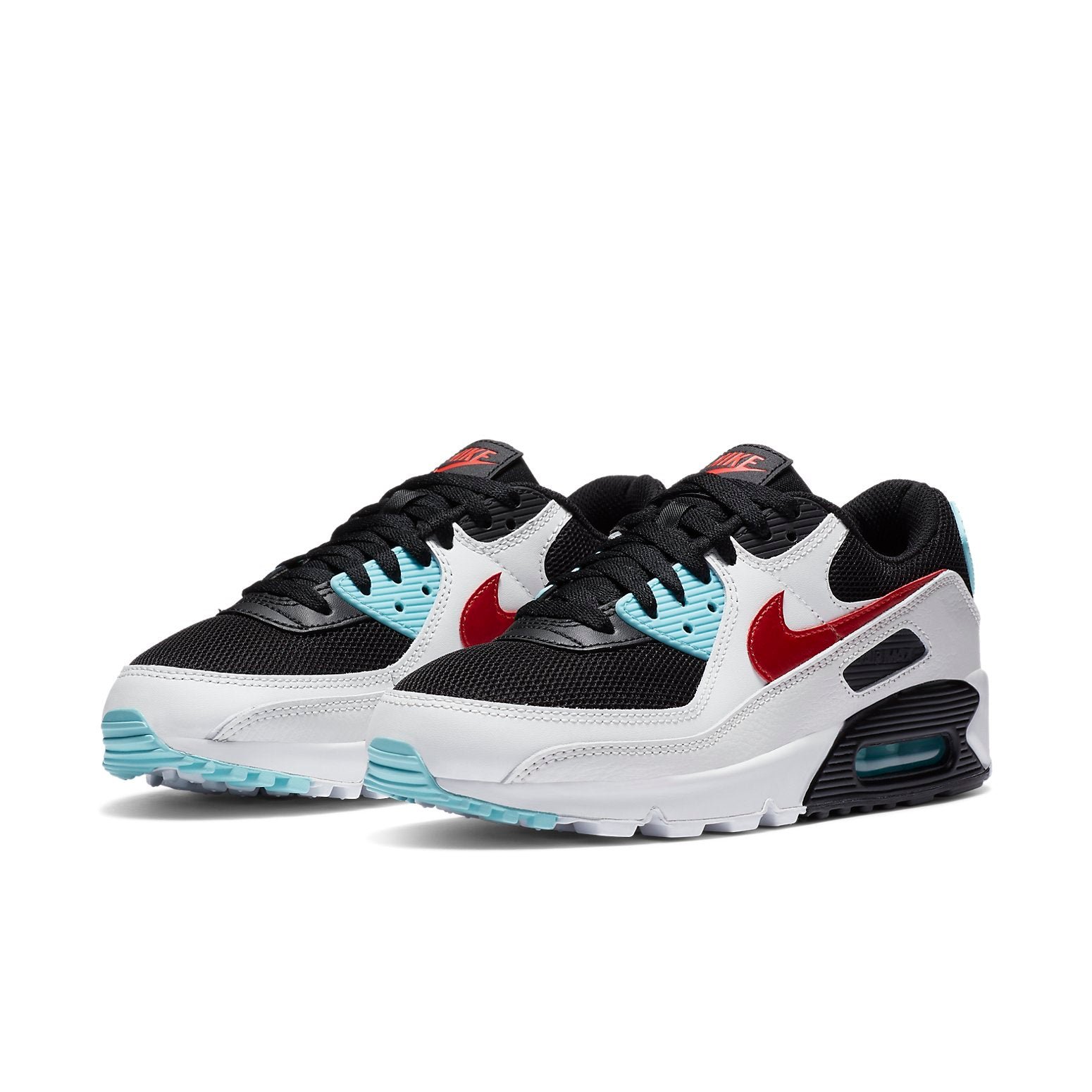 Nike Air Max 90 Bleached Aqua Red