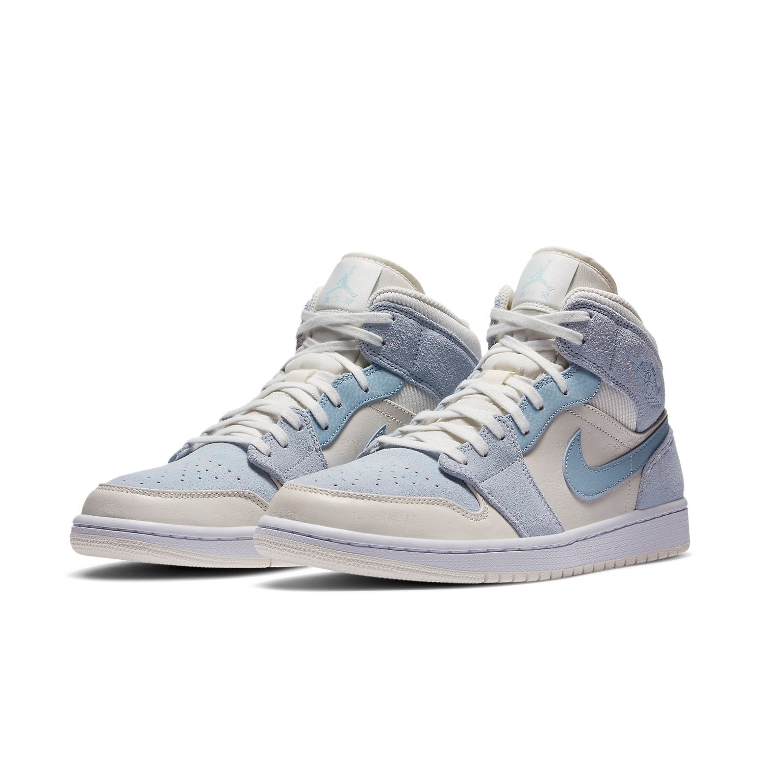 Air Jordan 1 Mid SE Sail Light Blue
