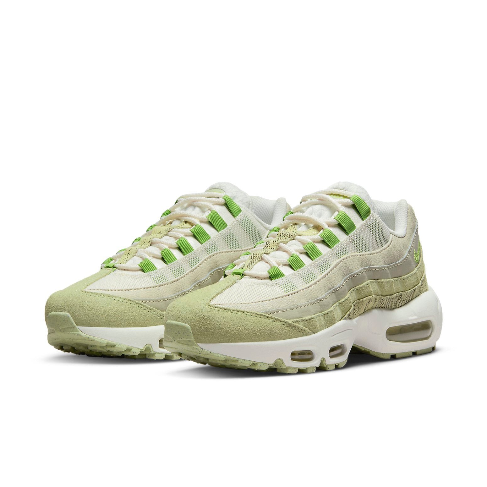 Nike Air Max 95 Green Snake LowTop Grey/Green
