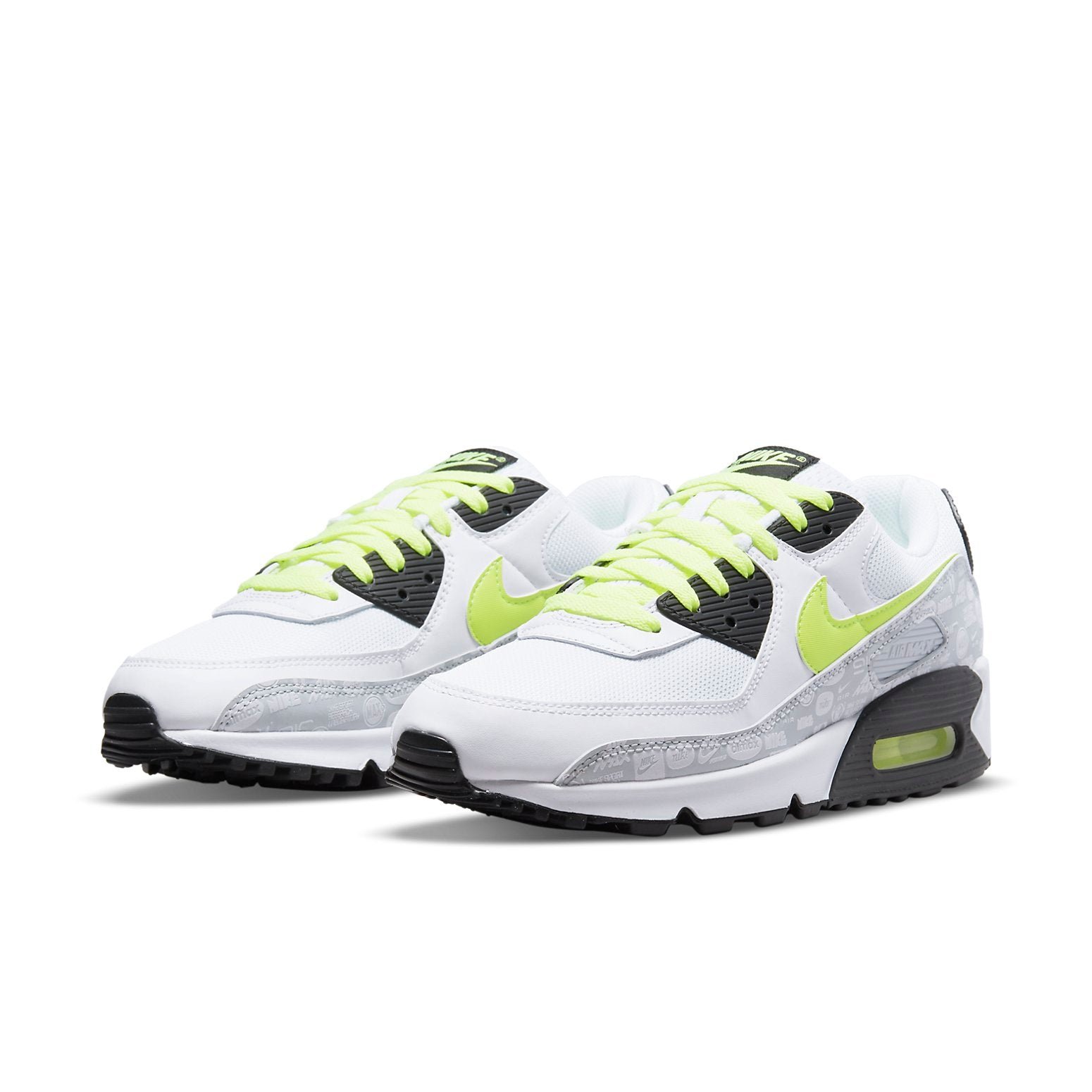 Nike Air Max 90 Reflective Logo White Volt