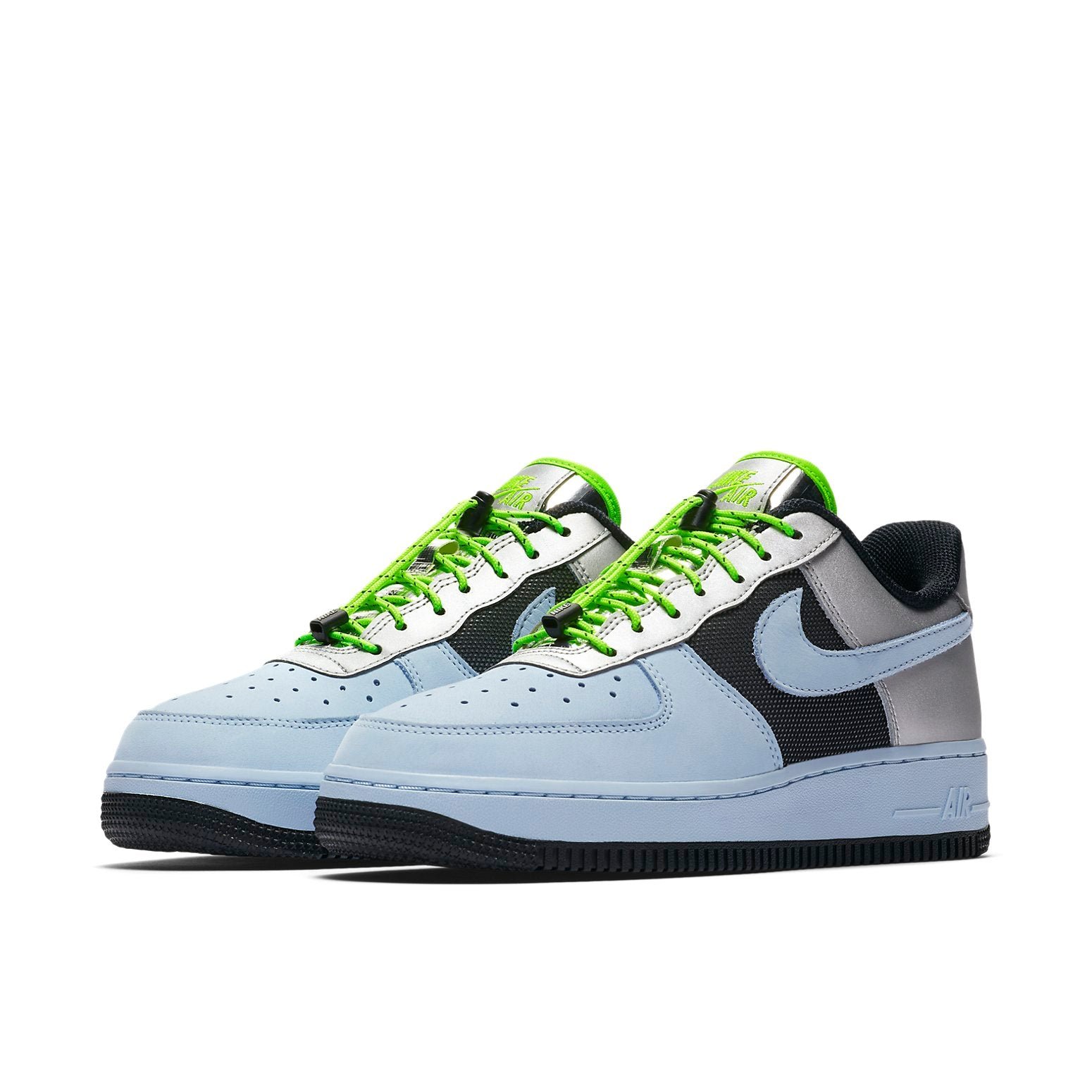 Nike Air Force 1 Low Baby Blue Silver