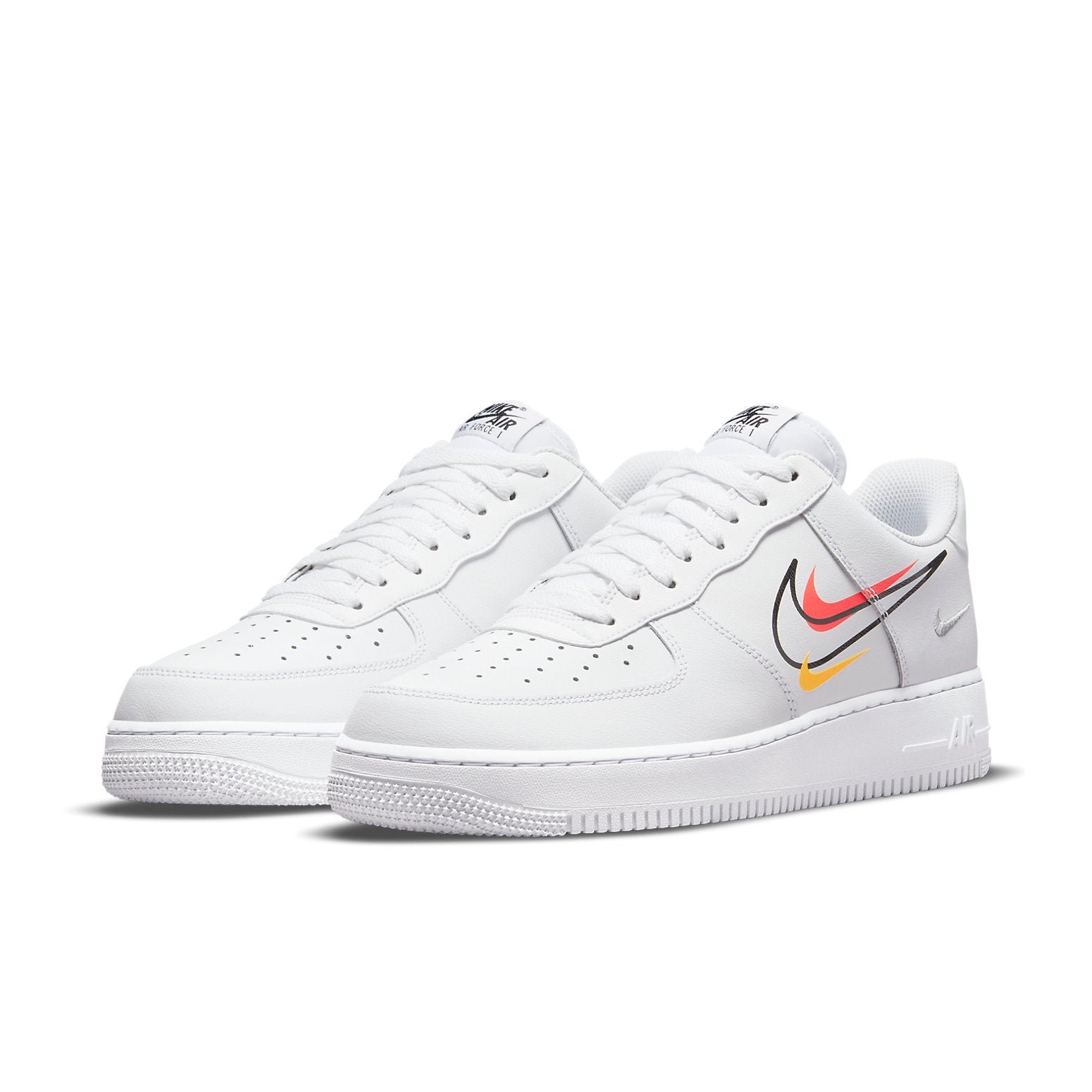 Nike Air Force 1 Low MultiSwoosh Orange Yellow