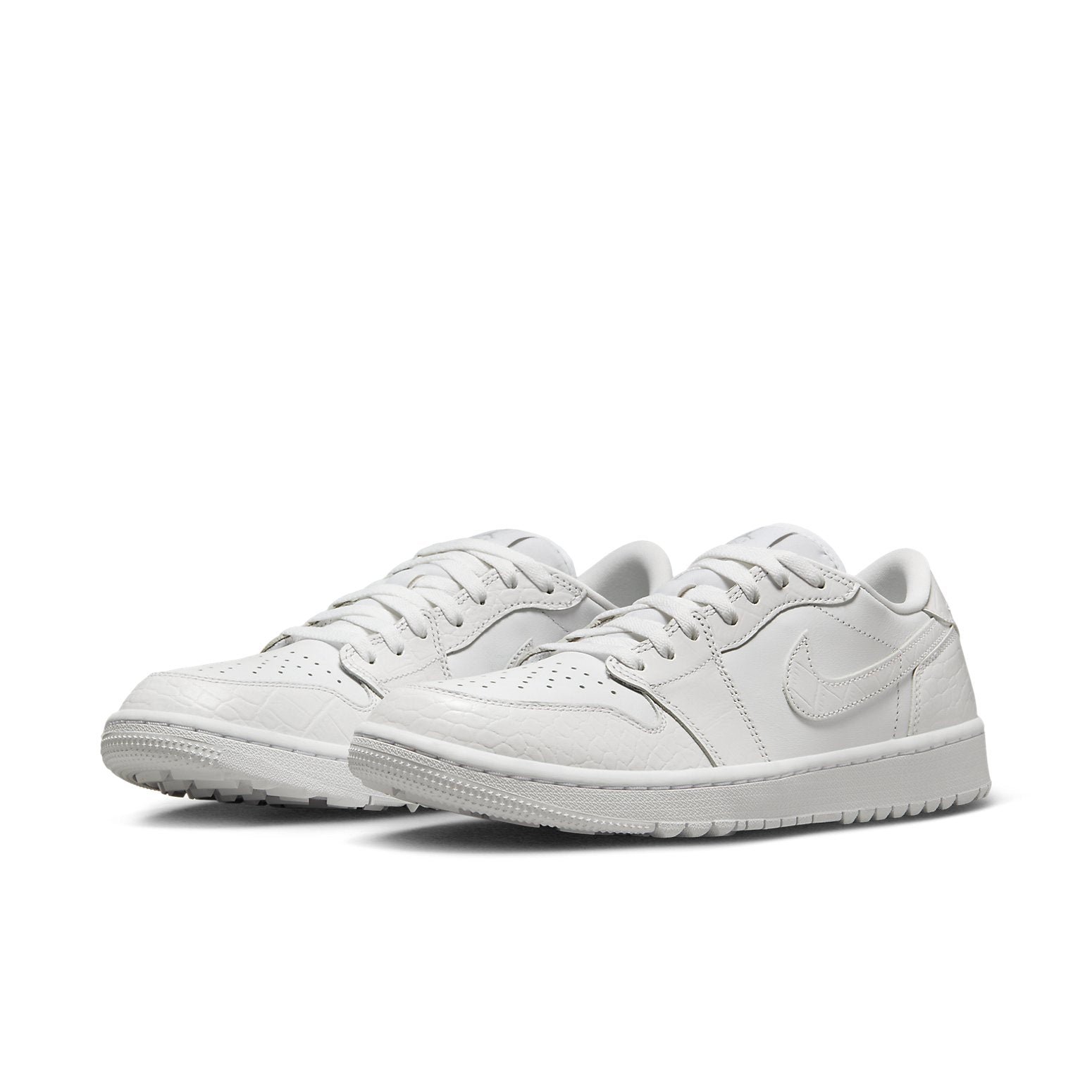 Air Jordan 1 Low OG Golf White Croc