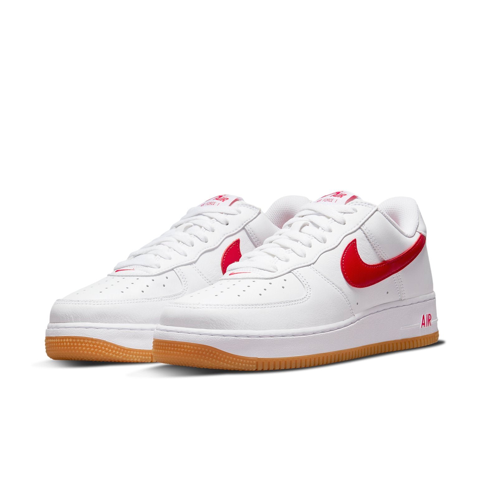 Nike Air Force 1 Low Color of the Month White University Red