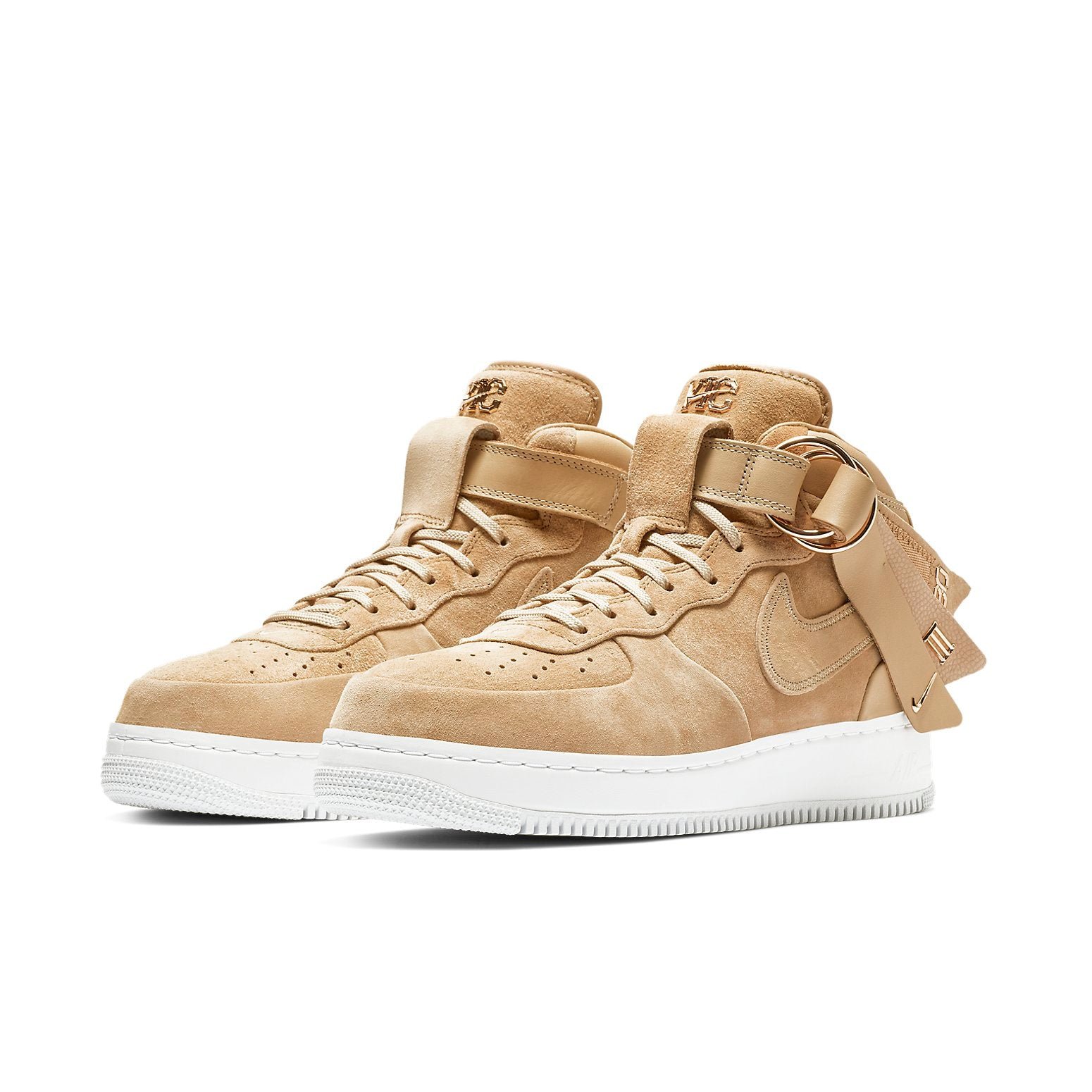 Nike Victor Cruz x Air Force 1 Mid Vachetta Tan
