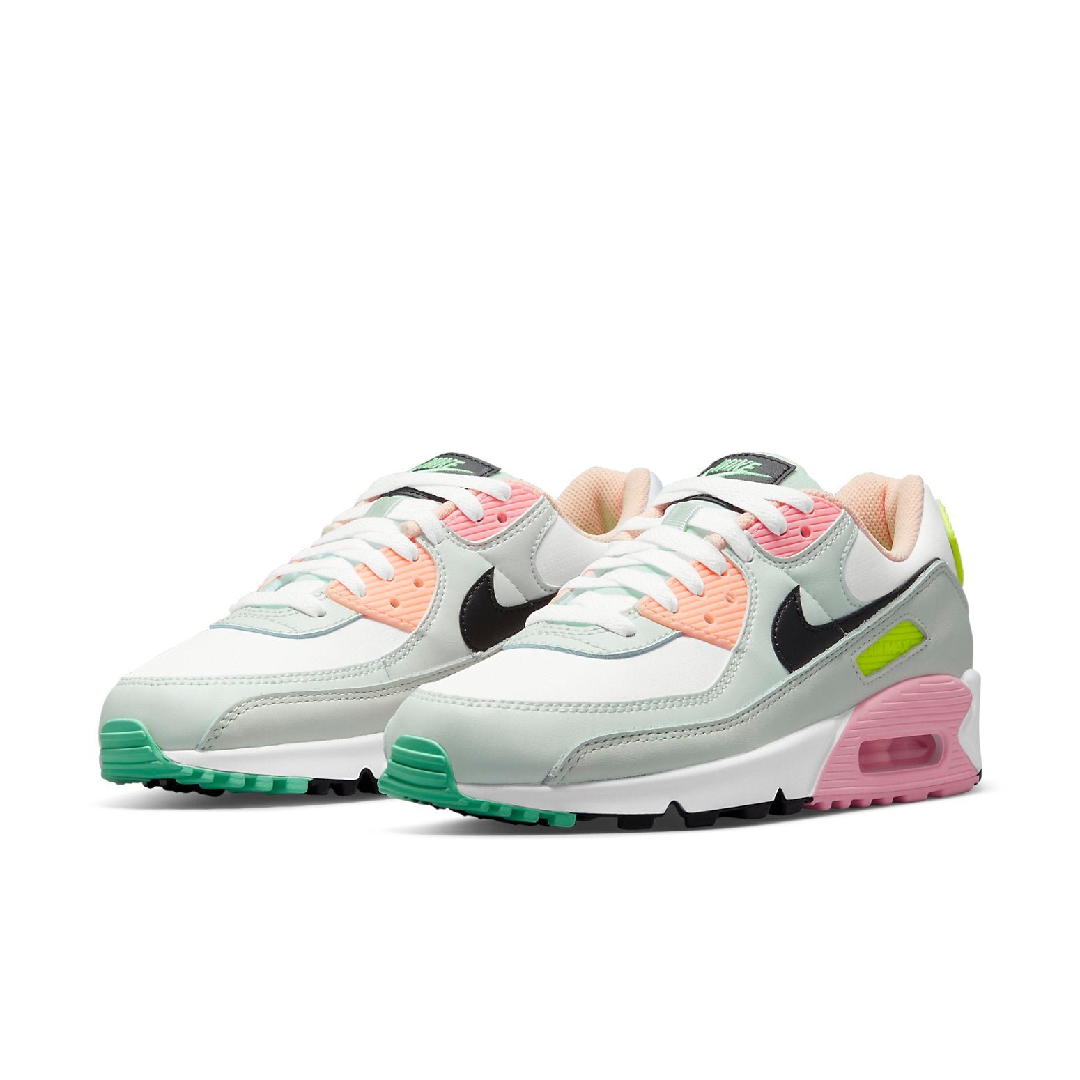 Nike Air Max 90 White Volt Green Glow