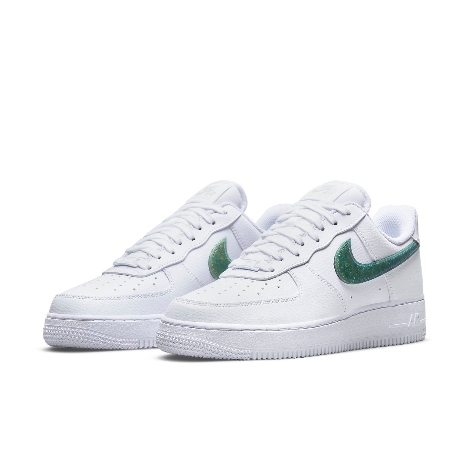 Nike Air Force 1 Low Glitter Swoosh Celery