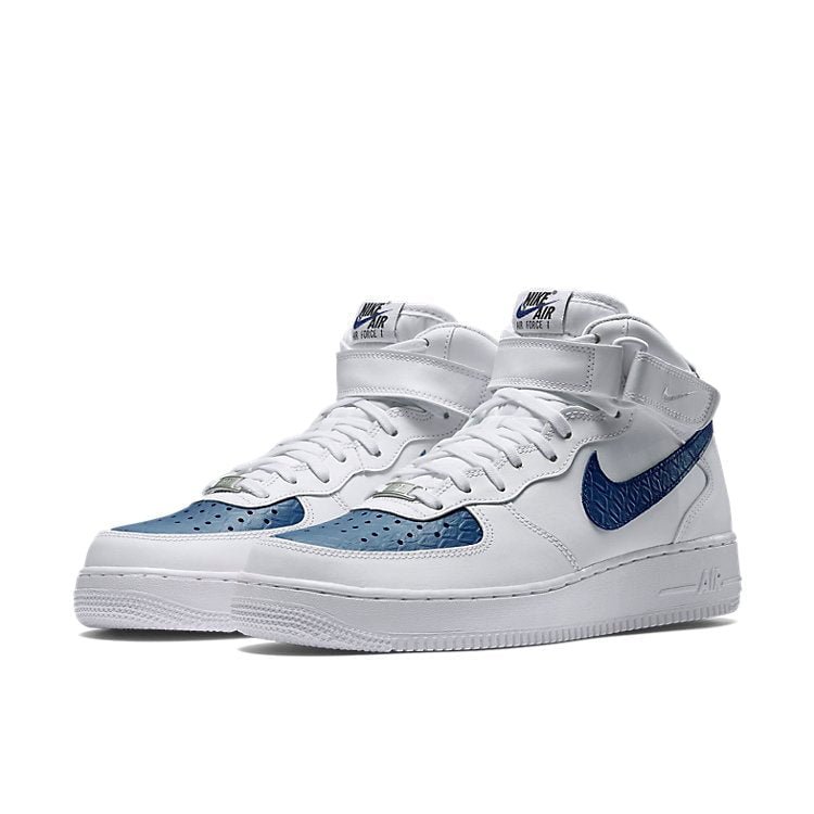 Nike Air Force 1 Mid 07 White Blue Legend