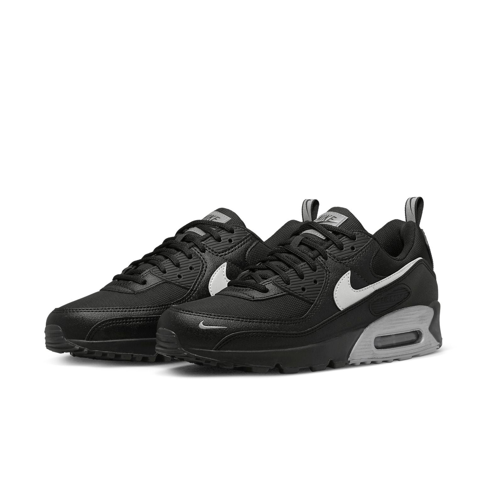 Nike Air Max 90 Black Metallic Silver