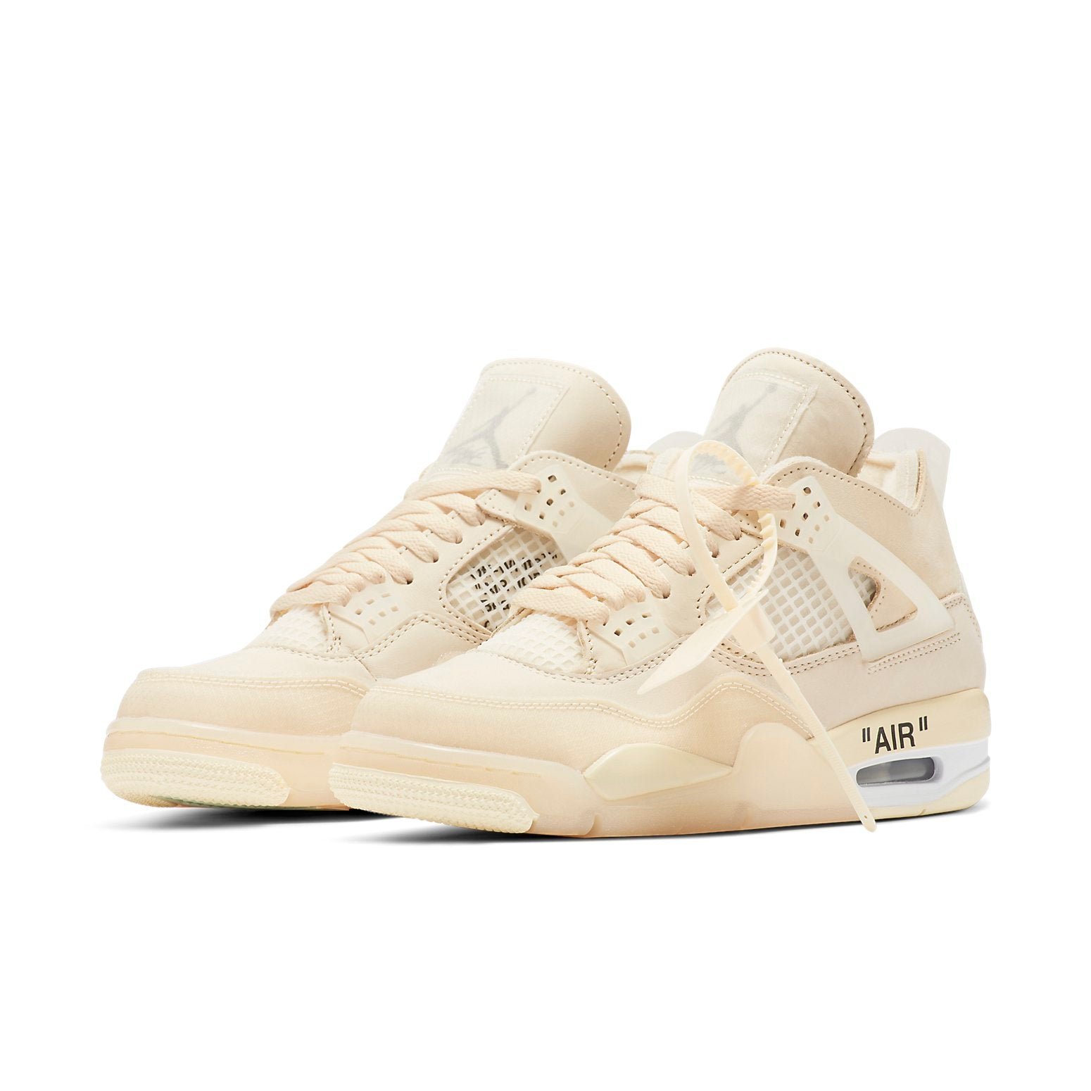 OffWhite x Air Jordan 4 SP Sail