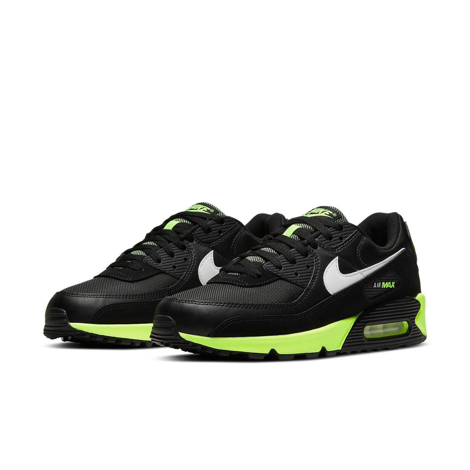 Nike Air Max 90 Black Hot Lime