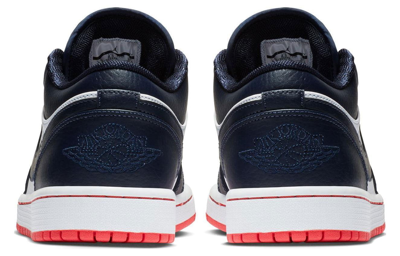 Air Jordan 1 Retro Low Obsidian Ember Glow