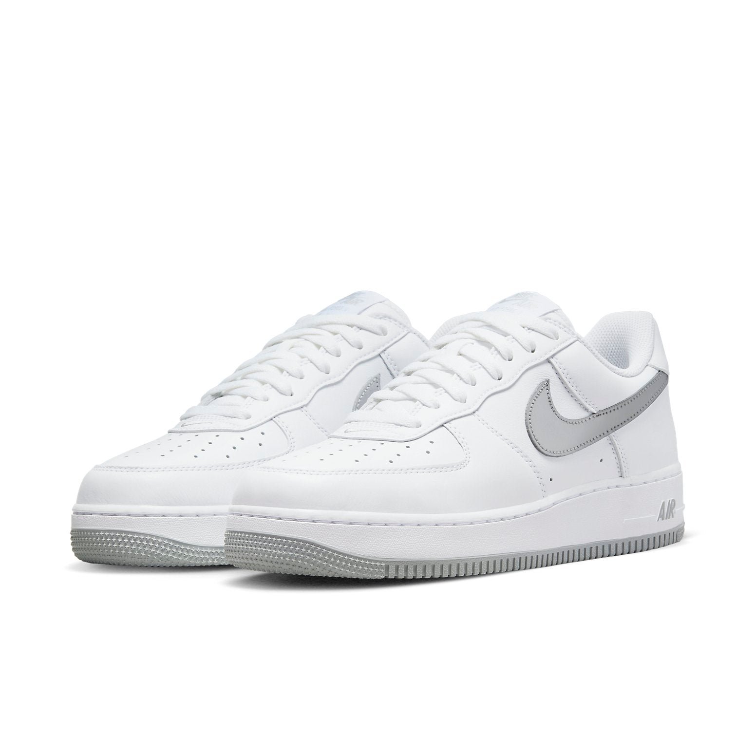 Nike Air Force 1 Low Color of the Month White Silver