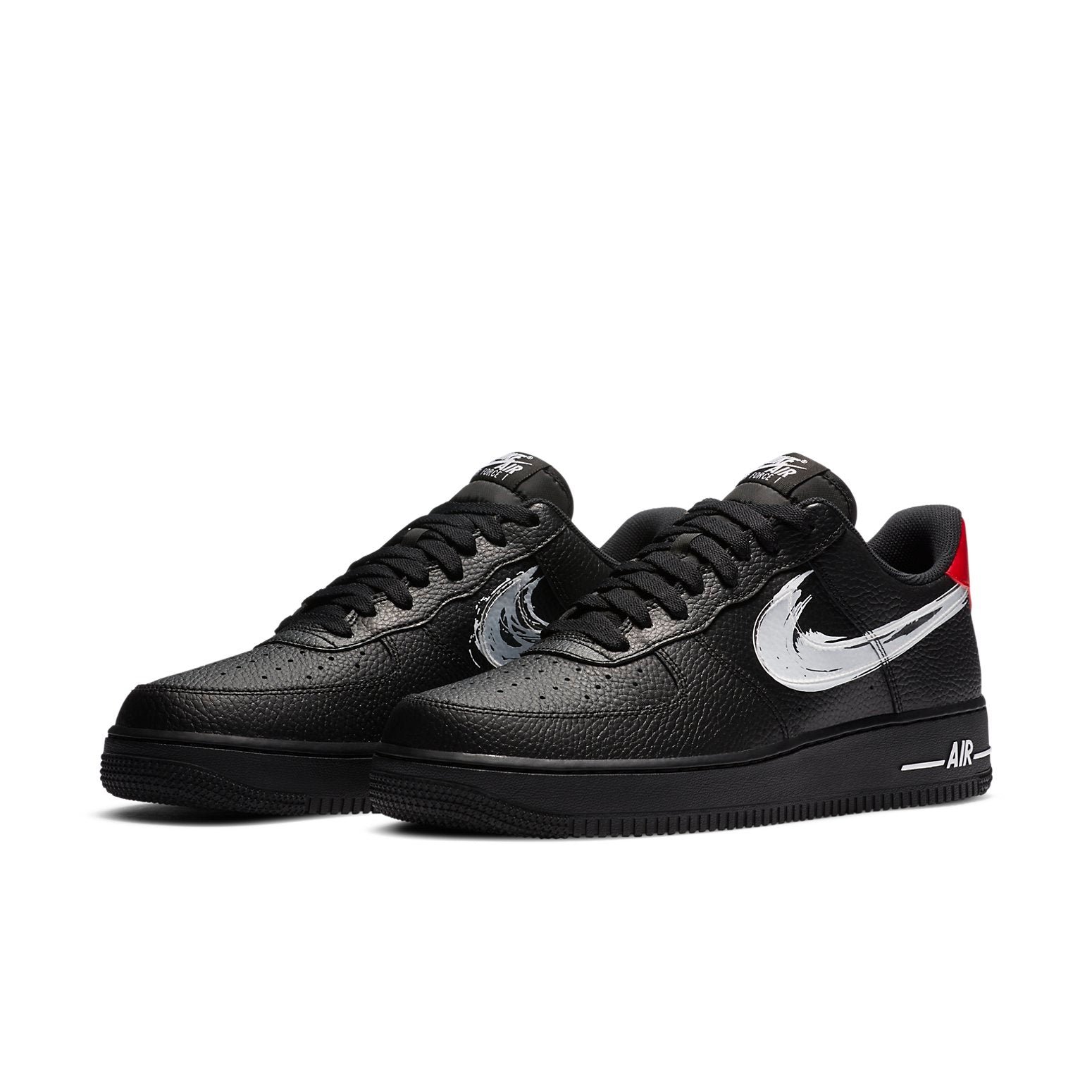 Nike Air Force 1 Low Brushstroke Black