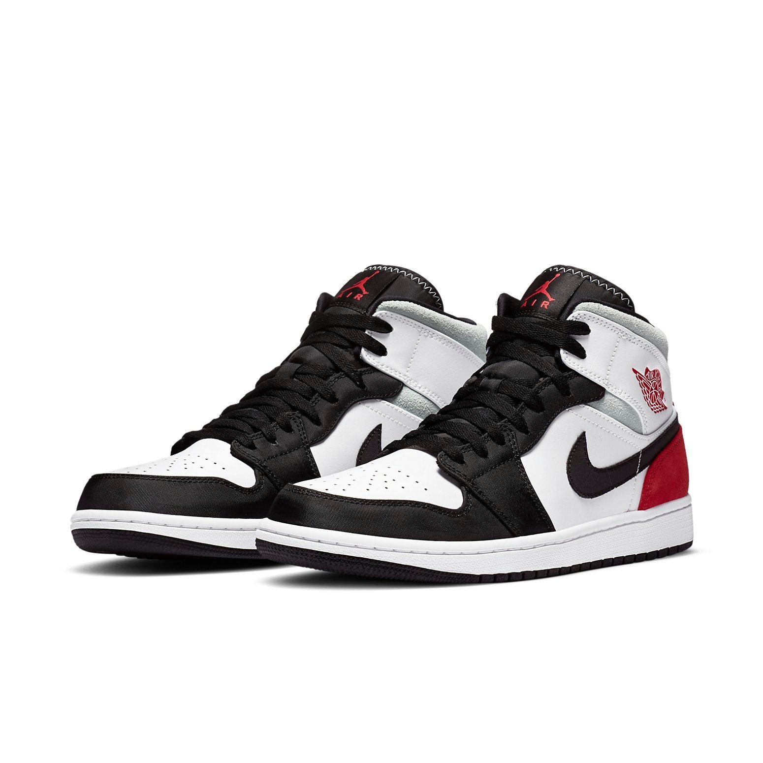 Air Jordan 1 Mid SE Red Black Toe