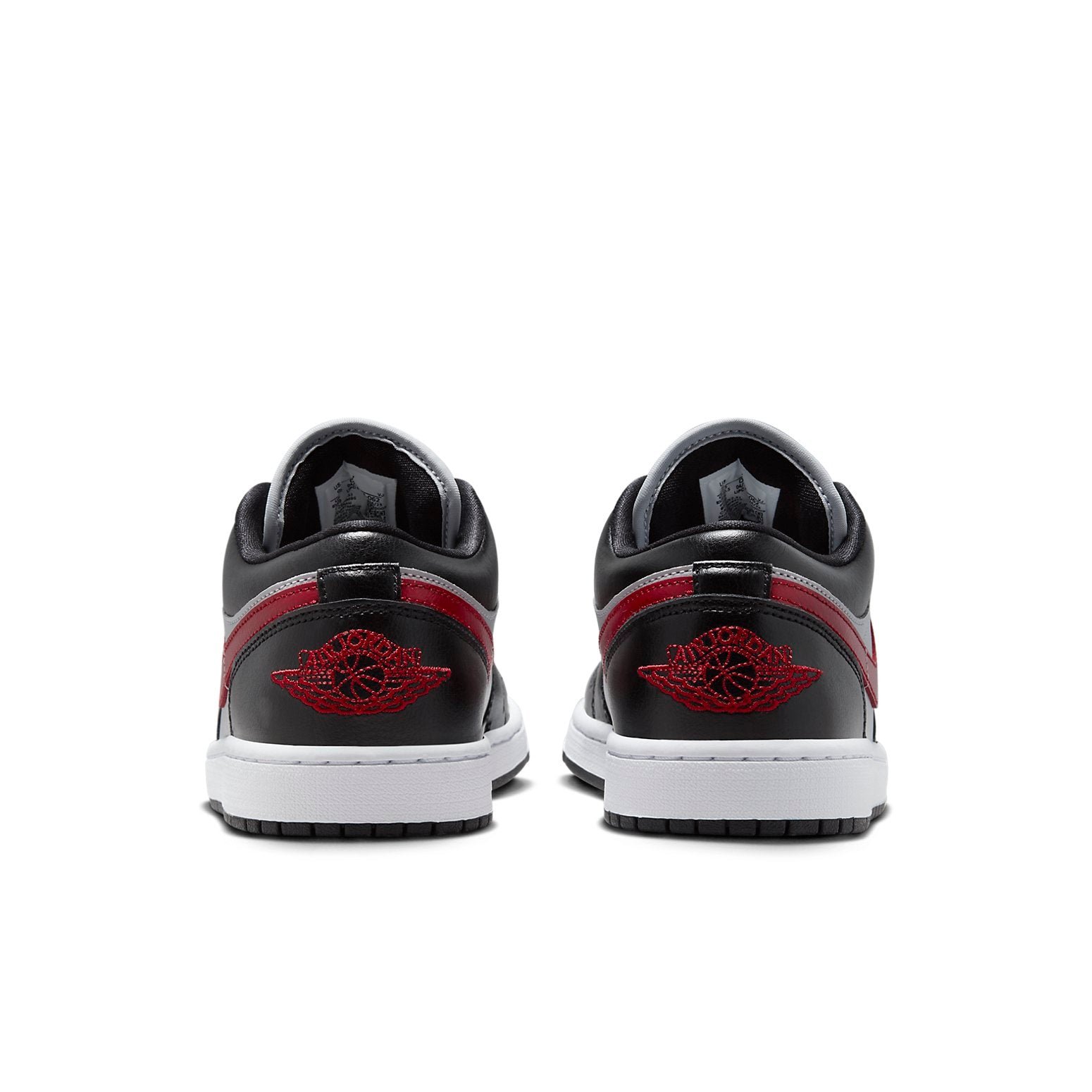 Air Jordan 1 Low Wolf Grey Gym Red