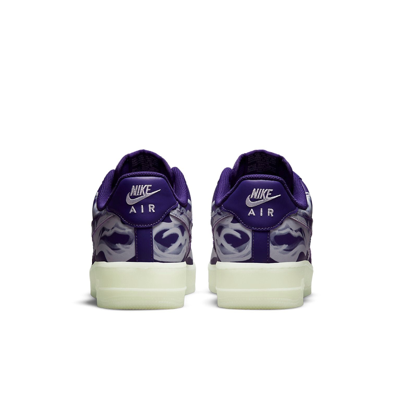 Nike Air Force 1 Low Purple Skeleton
