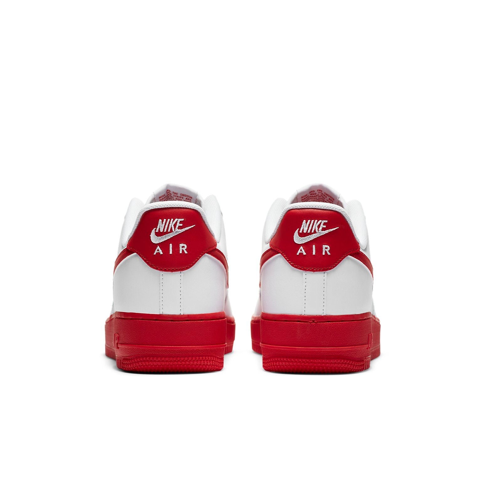 Nike Air Force 1 Low White Red Sole