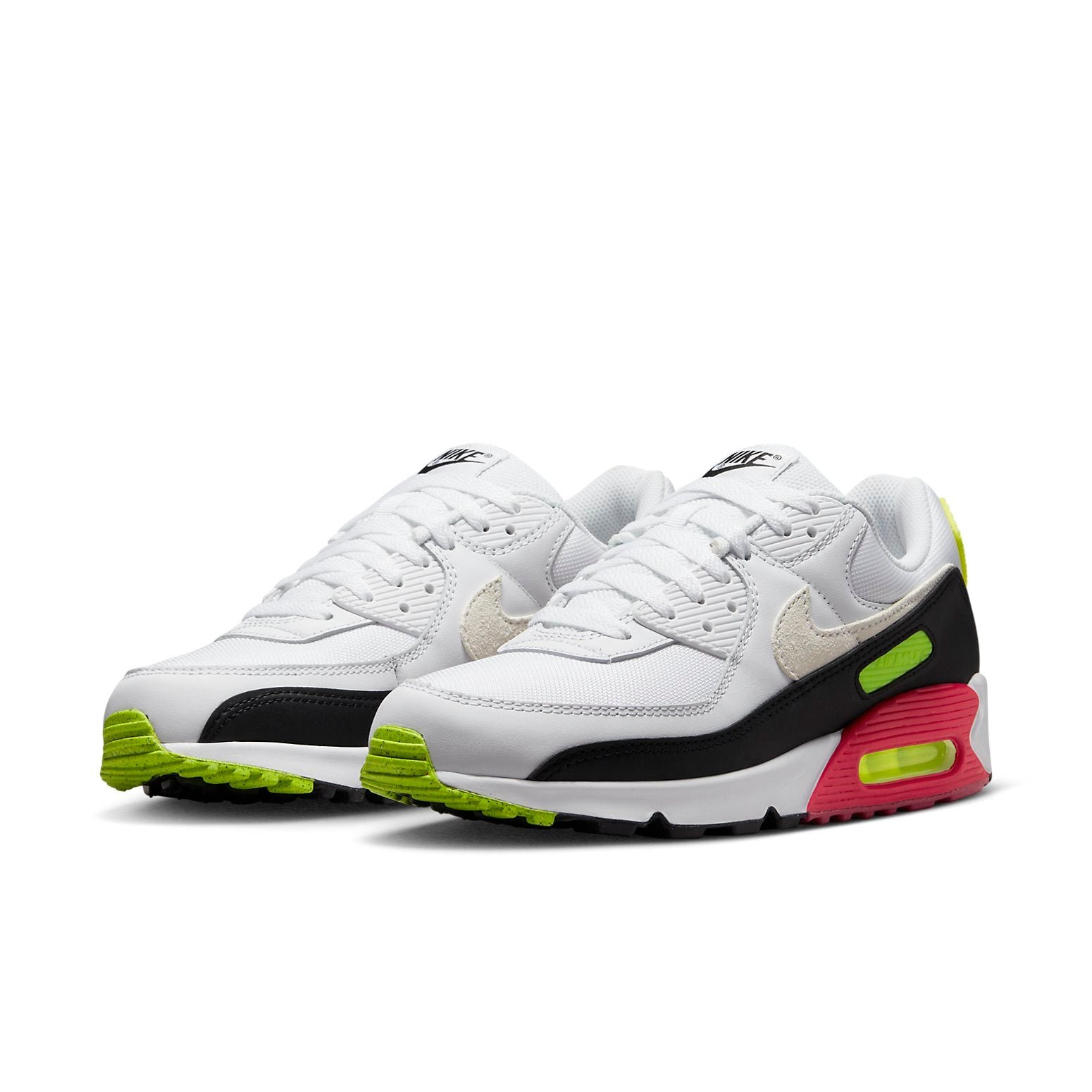 Nike Air Max 90 White Volt Rush Pink