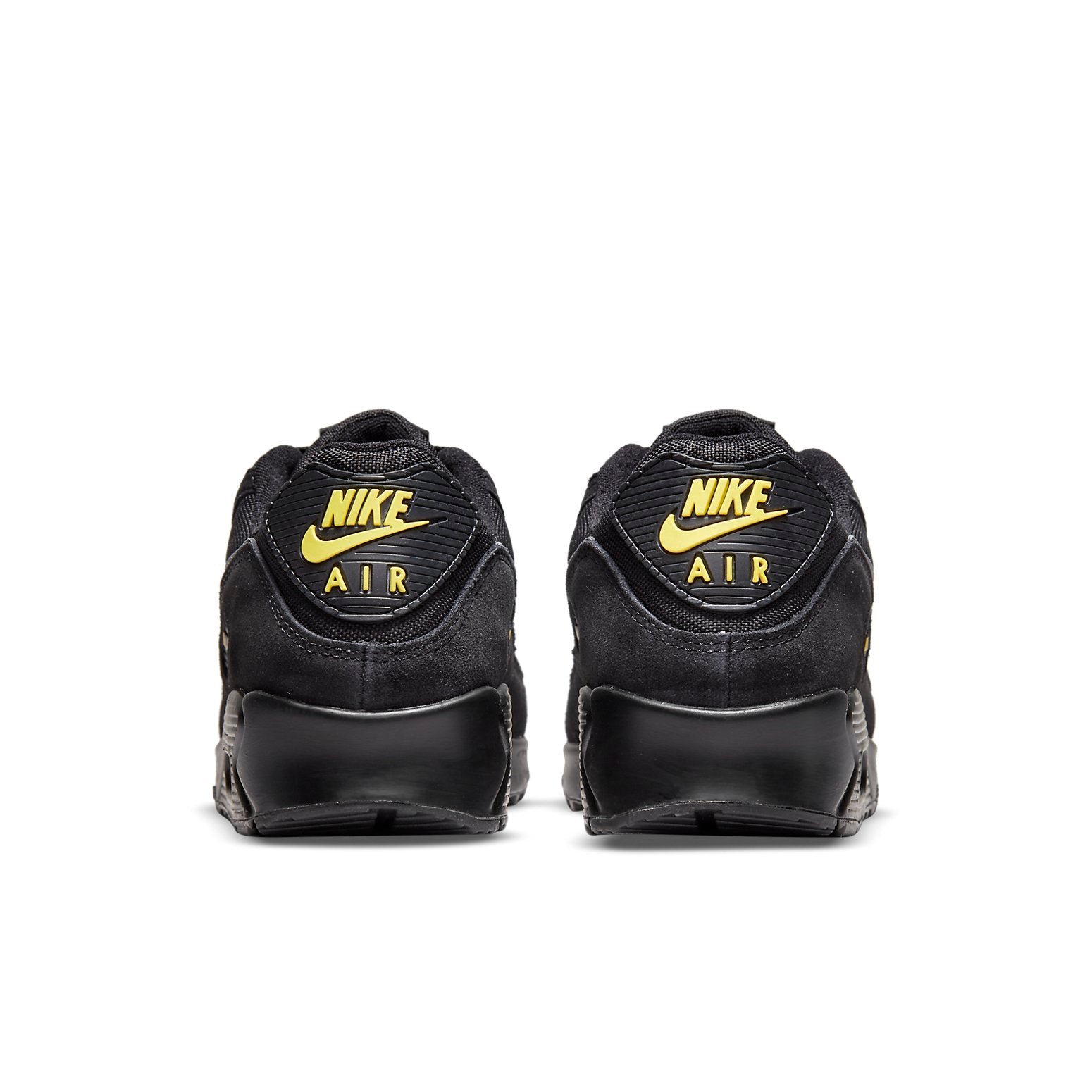 Nike Air Max 90 Reflective Swoosh Black Yellow Strike