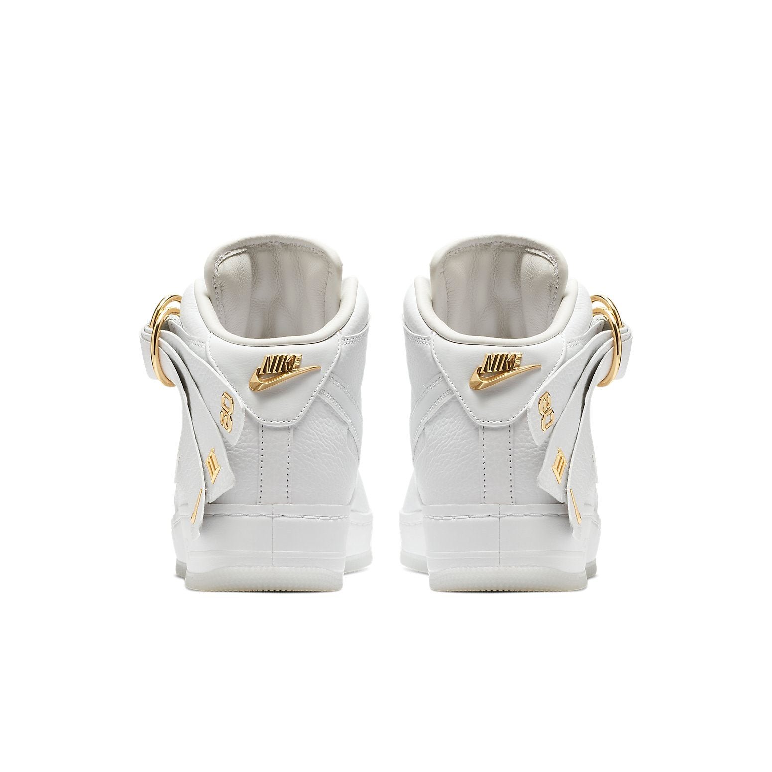 Nike Victor Cruz x Air Force 1 Mid White Gold