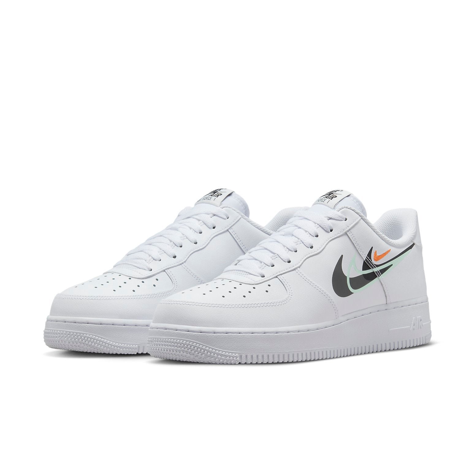 Nike Air Force 1 Low Multiswoosh White Black
