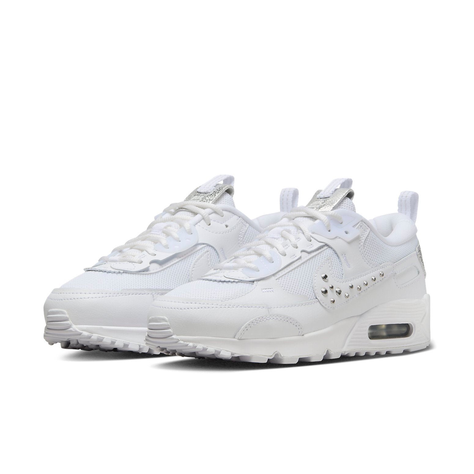 Nike Air Max 90 White Metallic Silver