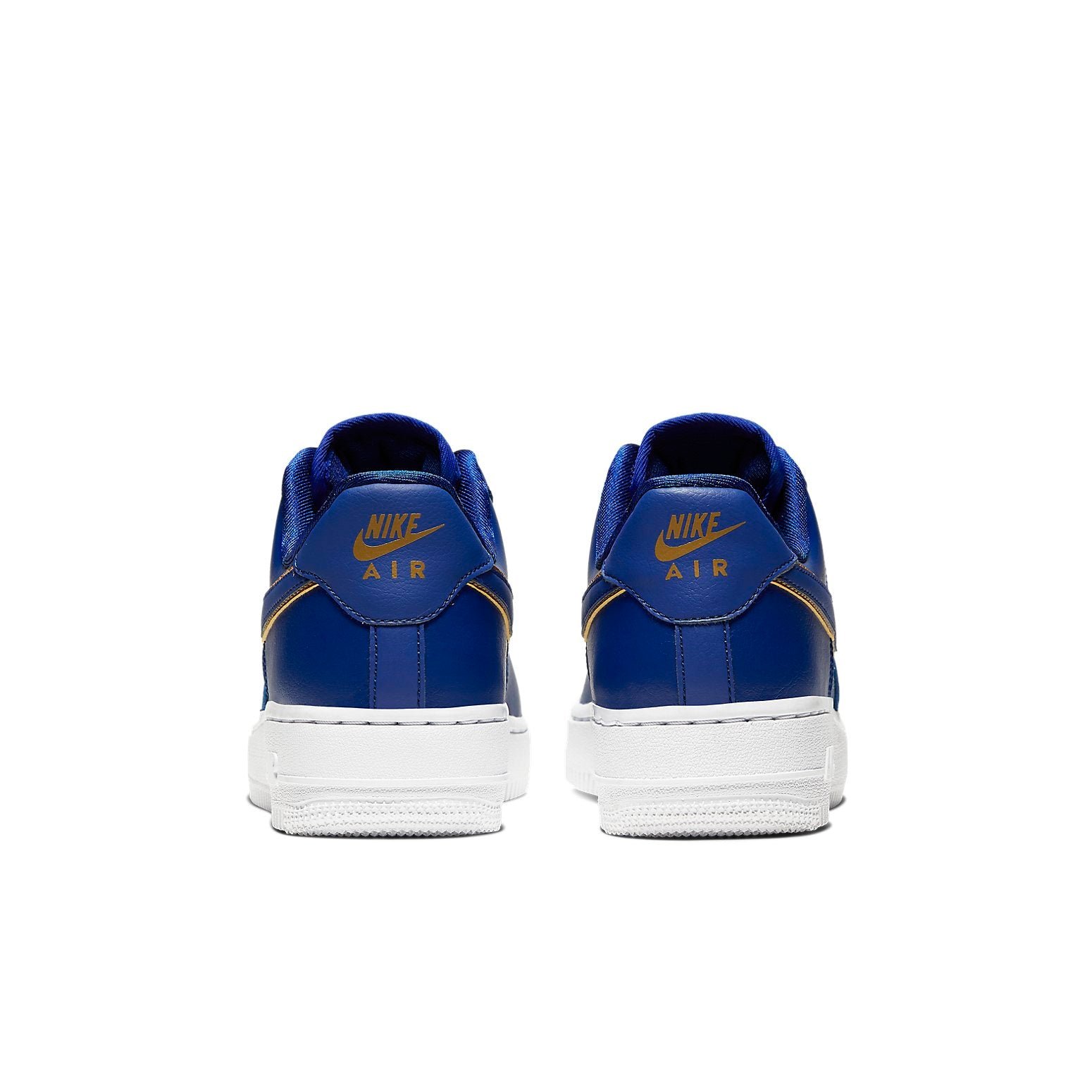 Nike Air Force 1 Low Blue Gold Swoosh
