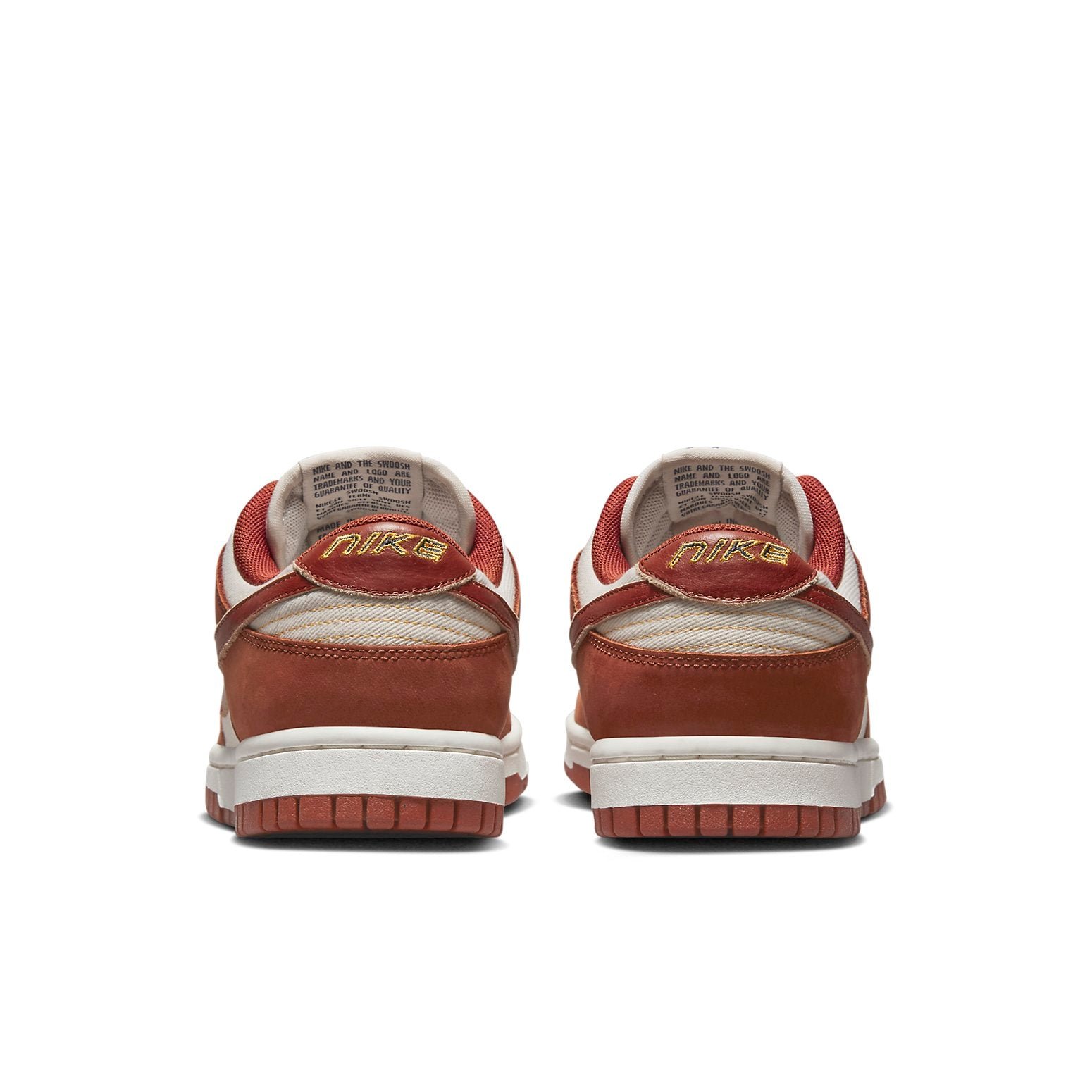 Nike Dunk Low Light Orewood Brown Rugged Orange